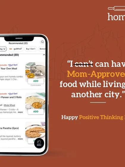 I get it, some days you want a full thali, and other days just dal chawal is enough. My 'Make Your Own Meal' option lets you build your perfect plate in a few simple steps, so you get exactly what you're craving.