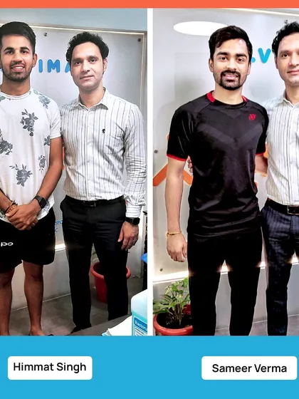 We are proud to be the physiotherapy choice for professional cricketers like Himmat Singh and badminton players like Sameer Verma. Helping athletes manage injuries and enhance performance is a core part of our mission.