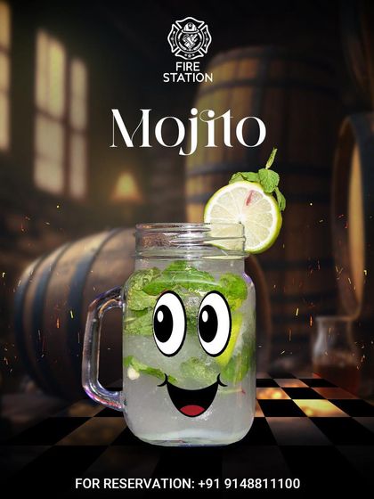 A refreshing Mojito is always a good idea. It's one of the many classic cocktails I offer.