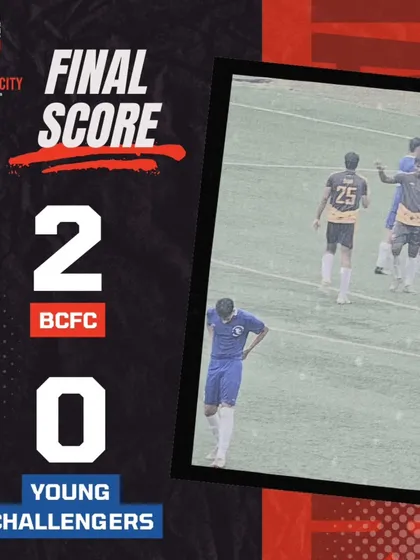 We secured a 2-0 victory despite the pouring rain, showing our team's adaptability.