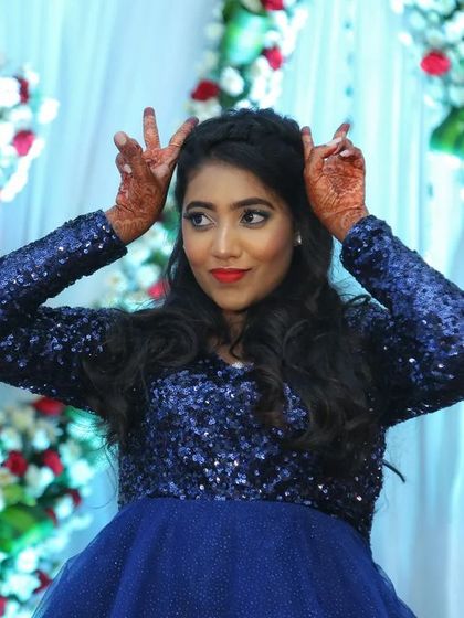 Sindhu Krishnan - Bridal & Wedding Makeup Bridal Hairstyling photo 5