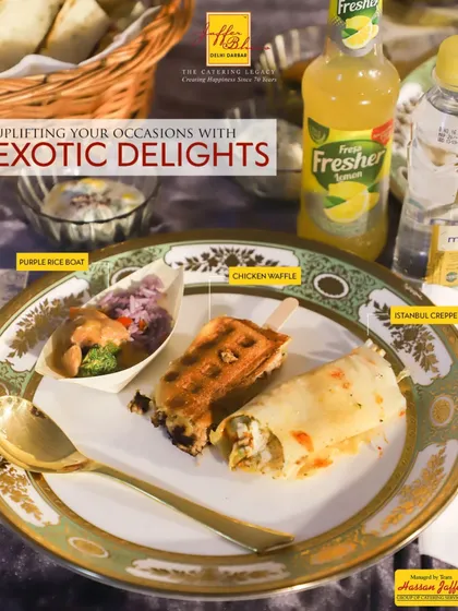 A closer look at our exotic delights. This offering demonstrates our flair for fusion cuisine, combining different culinary traditions to create unique and memorable bites for your guests.