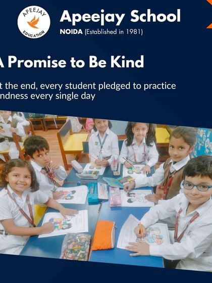 At the end of our World Kindness Day activities, every student pledged to practice kindness every single day. This commitment reflects our focus on building a compassionate and empathetic school community.