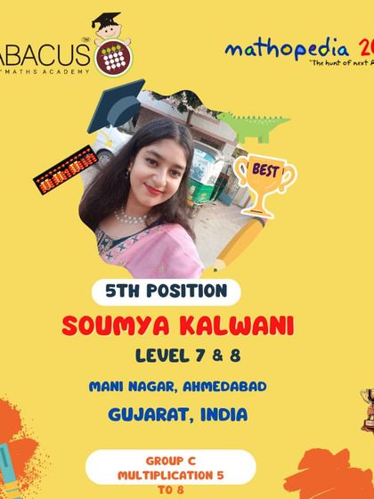 Abacus D Maths Academy - Educational Franchise & Teacher Training Mathopedia: Our Annual Competitions photo 106