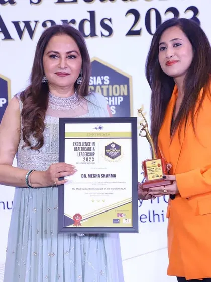 A closer look at the award for Excellence in Healthcare & Leadership. Every recognition serves as a reminder of the responsibility I have towards my patients.