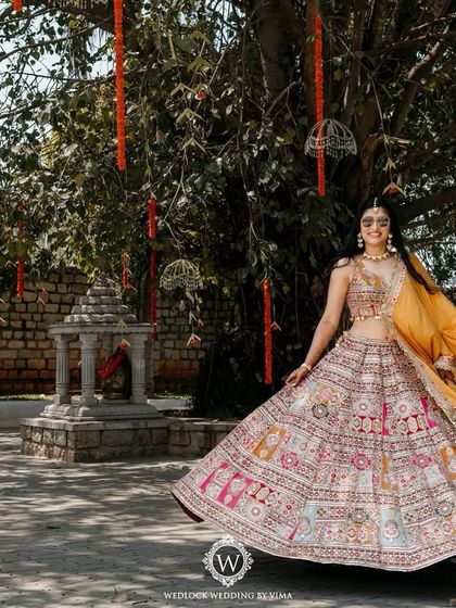 Wedlock Weddings - Full-Service Wedding Planning & Design Vibrant Haldi & Mehendi Ceremonies photo 15