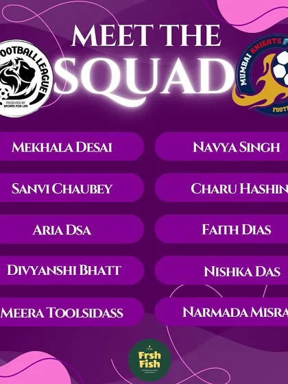 The official U14 Girls squad list for the SFL League. We are proud to present the next generation of talented footballers.