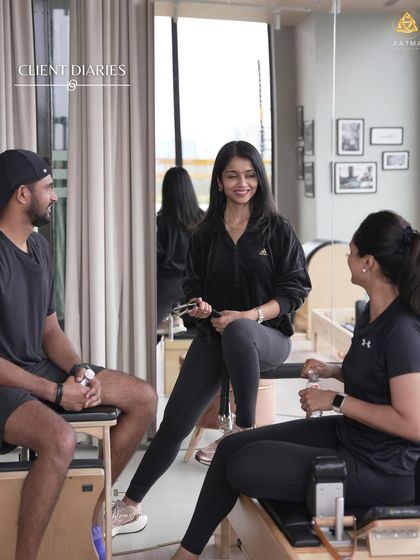 The 'Client Diaries' are about the connections we build. After a tough workout, we often share a laugh and a moment of relaxation. It's about building a supportive community.