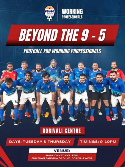 This is our Borivali Centre team. We're a diverse group of working professionals, from pilots to business owners, all united by our love for the game. This is your chance to get fit and expand your network beyond the office.