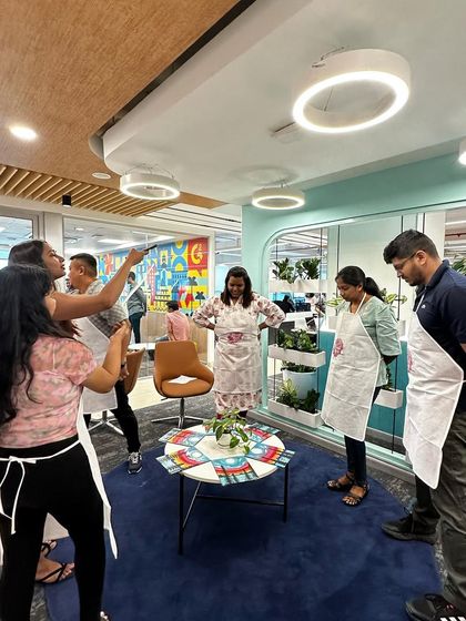 Paint Bar - Corporate Events & Team Building Crafty Creations: Jesmonite & Puzzle Art photo 25