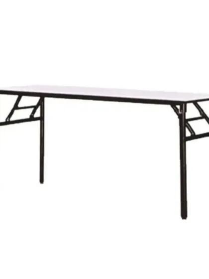 We also supply rectangular folding banquet tables, which are essential for creating different seating arrangements for conferences, buffets, and large gatherings.