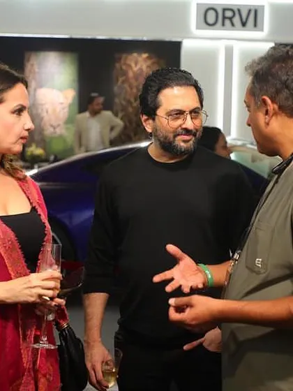 More creative moments and engaging conversations from the Ajio Luxe Weekend. It was a pleasure to connect with so many members of the design community and share our latest collections.