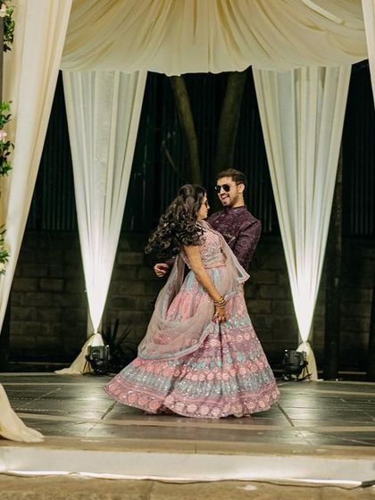 Flinters Management - Custom Wedding Design & Decor Glamorous Sangeet & Reception Nights photo 25