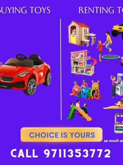 Buying one toy versus renting many? The choice is yours. A library membership offers an abundance of options for the same price as a single expensive toy.