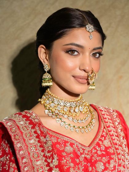 Timeless Red Lehenga Brides photo 59