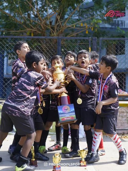 All the hard work in training pays off in moments like these. Our players celebrating their tournament win together.