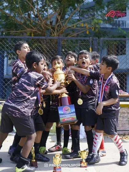 All the hard work in training pays off in moments like these. Our players celebrating their tournament win together.