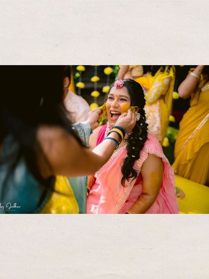 Vibrant Haldi Celebrations photo 20