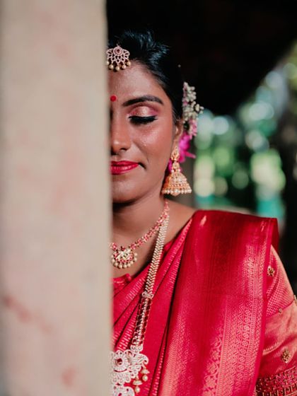 Gulabi Fanthome - Bridal & Event Makeup Timeless Muhurtham & Wedding Looks photo 11