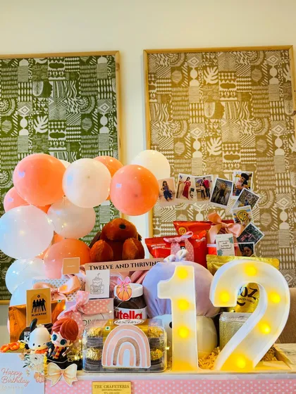 Twelve, peachy, and perfectly loved. This hamper was curated with a mother's heart for her daughter's 12th birthday.