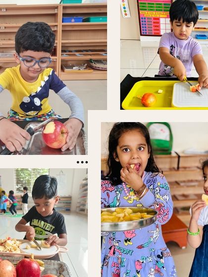 Dots Montessori - Montessori Preschool & Daycare Practical Life: Skills for Independence photo 10