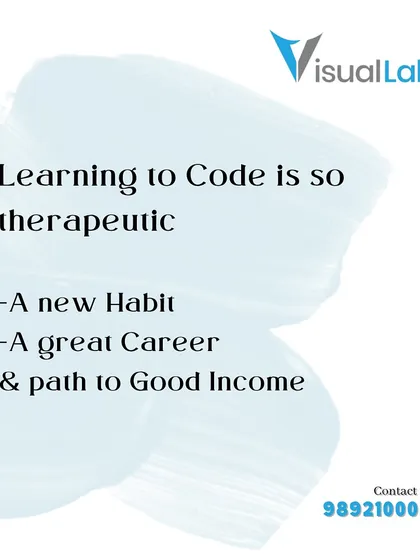 Learning to code is therapeutic. It helps you build a new habit, a great career, and a path to a good income. We help you start this journey.