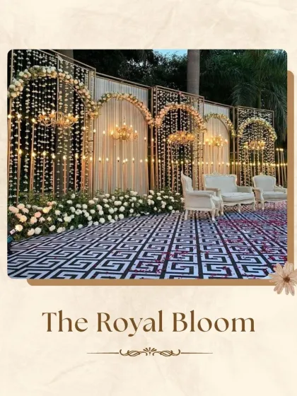 The Wedding Crowns by Mamta Dua - Full Wedding Planning Grand Stage Designs photo 4