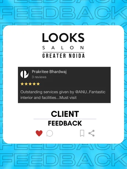 Thank you, Prakritee, for your kind words about Anu's services and our salon's interior. I'm thrilled you had an outstanding visit.
