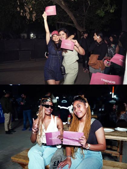 We put your brand directly into the hands of fans. Through merchandise and product giveaways, like these gift bags from Trends, we create tangible connections and turn attendees into brand ambassadors.