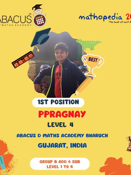 Abacus D Maths Academy - Educational Franchise & Teacher Training Mathopedia: Our Annual Competitions photo 30