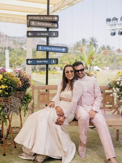 Sneha & Shahil - Wedding Decor and Production Vibrant Haldi & Mehendi Celebrations photo 8