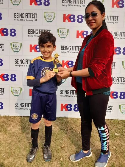 A player from a visiting team is recognized as "Player of the Match," showcasing the spirit of sportsmanship in our leagues.
