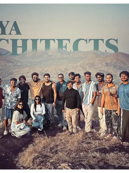 A portrait of our collaborative force, Team Maya Architects. Our design process is a unified team effort, blending diverse skills and perspectives to bring our architectural visions to life from the first sketch to the final structure.