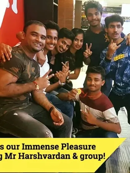 It was our pleasure to host Mr. Harshvardan and his friends. Groups often find a friendly sense of competition and camaraderie at our range.