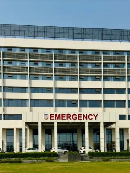 The Indraprastha Medical Institute on GT Karnal Road is a testament to our expertise in large-scale healthcare architecture. This facility is designed to be a world-class educational and medical hub, featuring a modern facade and functional planning for high-volume patient care.