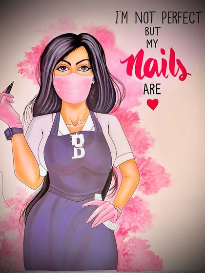 The artwork that inspired my studio mural. It represents the artist and the perfection I strive for in my work.