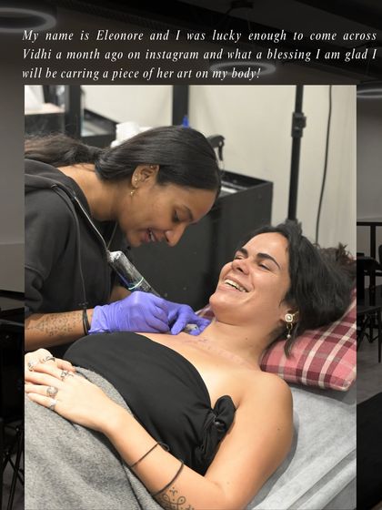 "The team is amazing and everyone is so welcoming and they make you feel comfortable from the moment you get to meet them." An international client enjoying her session.