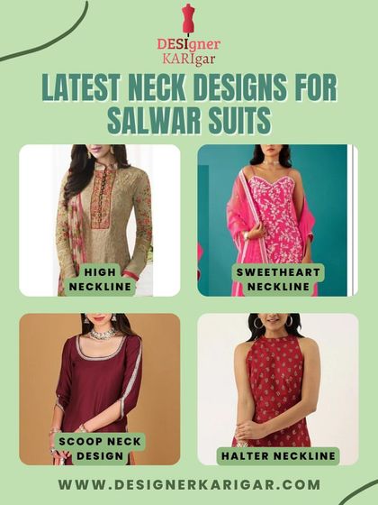 More popular neck designs we can create, such as a high neckline, a sweetheart neckline, a scoop neck, and a halter neckline.