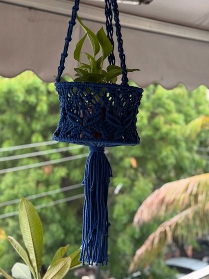 Eshtyles - Custom Macrame Home Decor Functional Decor: Wall Shelves & Plant Hangers photo 14