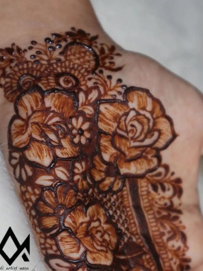 Azra Mehendi - Mehendi Artistry Party & Guest Mehendi photo 11