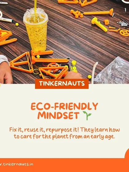 Eco-Friendly Mindset: By fixing, reusing, and repurposing, kids learn to care for the planet from an early age. Our workshops often use recycled materials to show that you can create amazing things with what you already have.