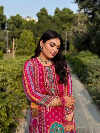 Karwa Ready 2024. A photo from my festive photoshoot in the park.