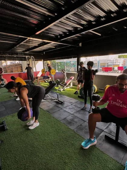 Welcome to the #A3Fam. Our gym is more than just equipment; it's a community. This is a typical day at A3, full of energy, focus, and members motivating each other to be their best.