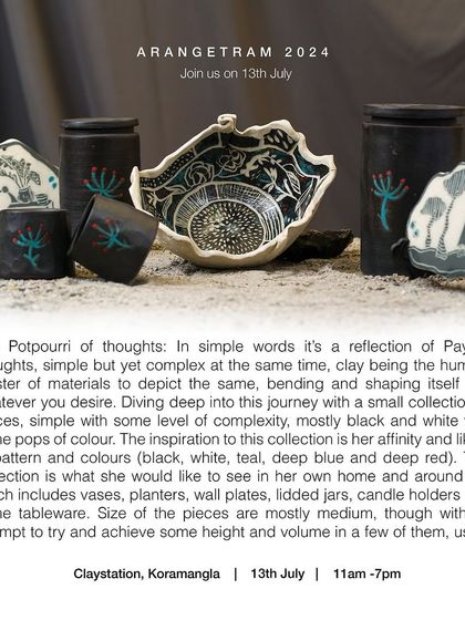 Clay Station - Pottery & Ceramics Classes & Workshops Our Community Showcase: Arangetram & Hunar photo 106