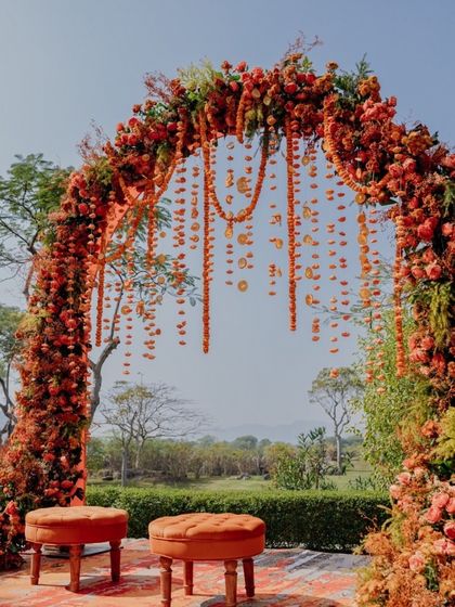 Decor by Aditya - Event Design & Decoration Vibrant Haldi & Mehendi Ceremonies photo 15