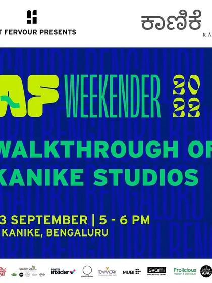 We partnered with Art Fervour Weekender to offer a public walkthrough of our studio, giving visitors a behind-the-scenes look at our space and what we do.