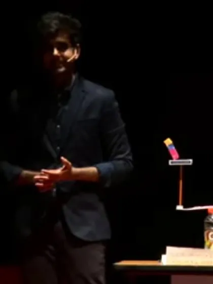 A moment from my TEDx talk, where I quoted one of my favorite authors, Elizabeth Gilbert, on living a creative life. Her book "Big Magic" has been a huge inspiration for me.