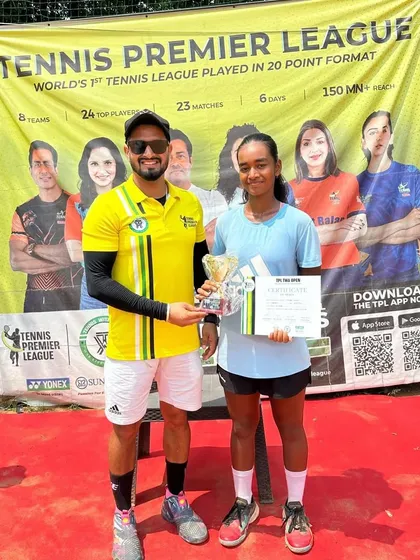 A gallery of our players' outstanding results at the highly competitive Tennis Premier League (TPL) Delhi State finals, featuring numerous winners and finalists.