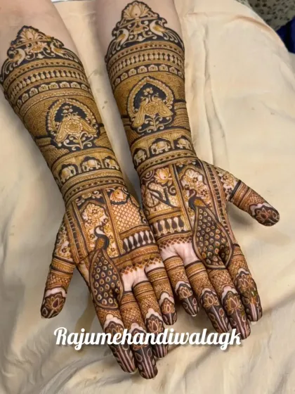 Raju Mehendi - Festive Mehendi Full-Coverage Traditional Mehendi photo 24