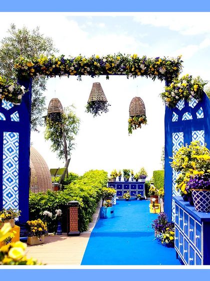 Wedding Decor Company - Wedding Event Design & Decor Radiant Haldi & Mehendi Celebrations photo 52